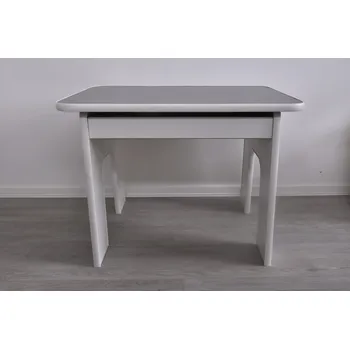 Dětský stůl Vingo Dětský otevírací stolek s přihrádkou - šedý