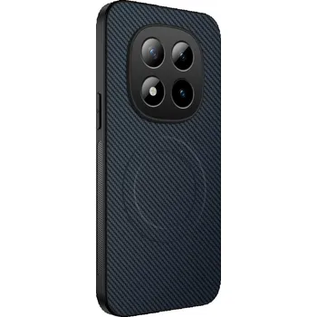 Pouzdro na mobilní telefon WLF gelový obal s pevnými zády a MagSafe na Xiaomi Redmi Note 15 Pro+ 5G/Xiaomi Poco M8 Pro 5G - tmavěmodrý