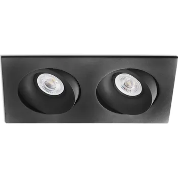 Bodové svítidlo ARGÓN RCT zapuštěné nastavitelné stropní svítidlo, černá - FARO