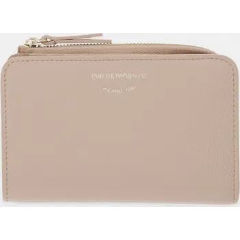 Peněženka Kožená peněženka Emporio Armani EW000369.AF19568 béžová 80X, vel. ONE SIZE