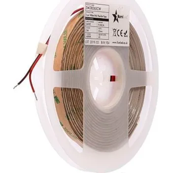 LED páska LED pásky, řada: 5M282, počet diod LED/metr: 60, 4000K, Bílá, 24V dc, IP20