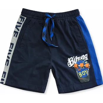 xcena Kraťasy dětské tmavě modré s potiskem Velikost: 5 roků