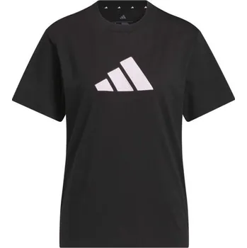 Dámské oblečení Dámské triko adidas SC GINGHAM TEE W S Černá, Bílá