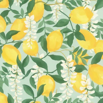 Tapeta Rasch Samolepicí tapeta na zeď, citróny, 0,53 x 6,00 m