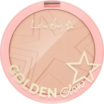 Přípravek na tvář Lovely Golden Glow bronzující pudr #1 10 g