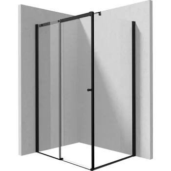 Deante KERRIA PLUS spr.kabina 120x80 cm KTSPN12P + KTS_N38P + KTS_NP1X, černá KKNNP12S08