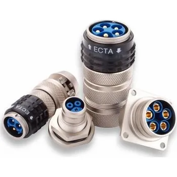 Elektrický konektor Kontakt pro kulaté konektory, řada: ECTA 133, Samice, Dvojčinný, 1.3mm, 0.34 → 1 mm²