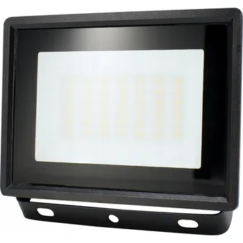 BEMKO C64-LFK2-030BL-4K LED reflektor SMD KASTEL 30W 4000K 2520LM IP65 ČERNÝ