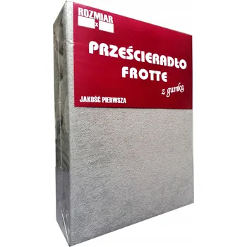 Prostěradlo FROTÉ PROSTĚRADLO S GUMOU 100/200 SILNÉ GRAFIT
