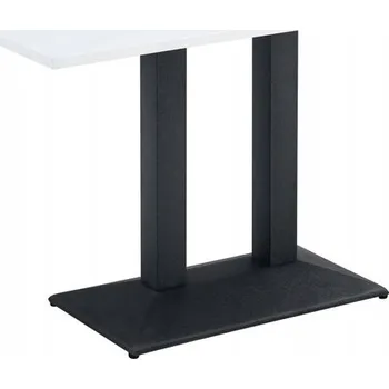 Jídelní stůl Kuchyňský stůl Kondela obdélníkový bílý 60 x 120 x 75 cm