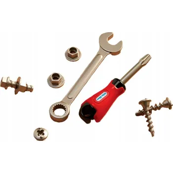 Šroubovák Sada nářadí Creative Construction - klíč a šroubovák