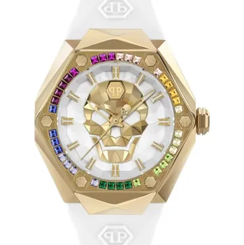 Hodinky Philipp Plein PWADA0324 Ladies Watch kull Spikes Lady 40mm 5ATM