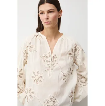 Dámská halenka Bavlněná halenka Medicine RS26-BDD302 béžová 02A, vel. XS