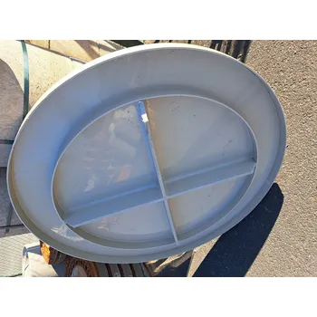 poklop Poklop plastový na studnu vnější prům.2000-2200mm (rozměr dle požadavku), výška prstence 50mm