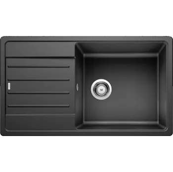 Granitový dřez V tomto dřezu se dokonale snoubí klasické linie s moderní funkčností a je vybaven prostornou hlavní mísou a extra velkou mísou (XL), která poskytuje velkorysý prostor pro mytí nádobí. Jeho konstrukce umožňuje oboustrannou instalaci, takže je univerzální v