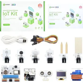 Elektronická stavebnice BBC micro:bit Smart Science kit - sada pro internet věcí IoT (bez micro:bit) ElecFreaks EF08203