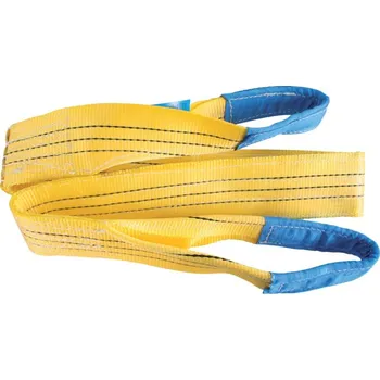 Upínací popruh MC BULL Zvedací popruh s oky žlutý, 3 t, délka 2 m, šířka 90 mm