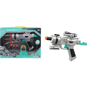 Dětská zbraň Vesmírná Zbraň - pěnová šipková pistole