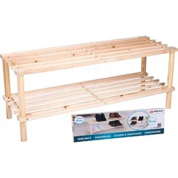 Botník Botník Alpina 74 x 30 x 26 cm, béžové odstíny