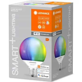 Žárovka LEDVANCE SmartLED žárovka WiFi E27, stmívatelná, RGB