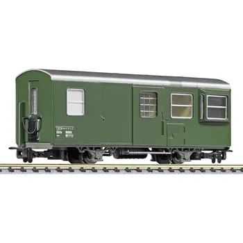 Modelová železnice Liliput L344433 podvozek H0e, 2nápravový Služební vůz di/s, 6505 lesní čtvrti