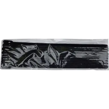 Zip TRU COMPONENTS 801-330-Bag kabelový manažer na suchý zip ke spojování háčková a flaušová část černá 10 ks