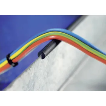 HellermannTyton PS1-PVC-BK-75M PVC, černá, metrové zboží