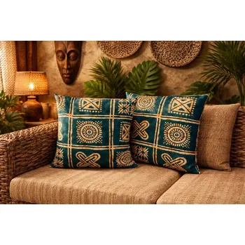 Povlak na polštářek Povlak na polštářek modrá laguna