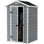 KETER Zahradní domek Keter Manor 4x3 - 128 x 94 x 196 cm - šedý