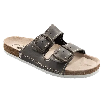 Dámská zdravotní obuv SANTÉ zdravotní pantofel D/21N/90/BP antracit Velikost: 37