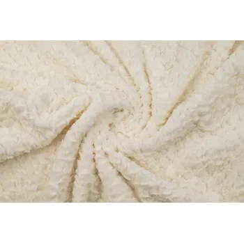 Kožešina - beránek rozeta ecru