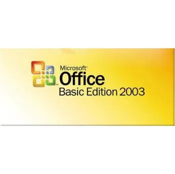 Software Microsoft Office 2003 Basic - Software Certifikát pravosti + DVD