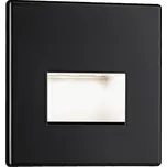 Paulmann 93094 Wand EBL Edge LED vestavné nástěnné svítidlo, LED, 1.40 W, černá (matná)