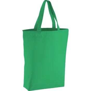Nákupní taška Bavlněná taška 18l ZELENÁ krátké ručky