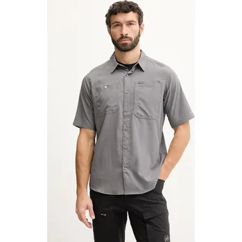 Pánská košile Outdoorová košile Columbia Silver Ridge 2157323 šedá 90X, vel. L