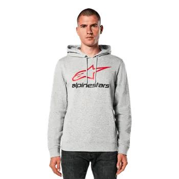 Pánská mikina Alpinestars Pánská šedá mikina ALWAYS 2.0 HOODIE Alpinestars 1214-51812 1131 - L