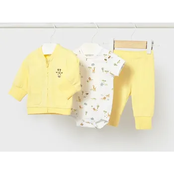 Kojenecká souprava Kojenecká tepláková souprava Mayoral Newborn 1891.1D.Newborn.PPY2 žlutá 11X, vel. 55