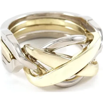 Hlavolam Eureka! Hanayama Cast Huzzle Ring- kovový hlavolam