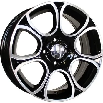 Auto-moto Alu kola Racing Line B5164, 15x6 4x98 ET35, černá + leštění