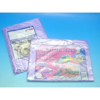 Sáček na potraviny Sáček mikroten 25x35cm zamražovací fialový 50ks