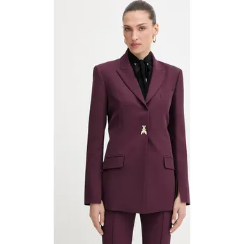 Dámské sako Sako Patrizia Pepe 8S0549.A454 burgundské 93X, vel. 34