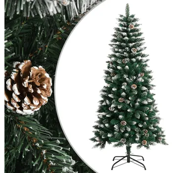 Vánoční stromek Umělý vánoční stromek se stojanem zelený 120 cm PVC - 8720287110156