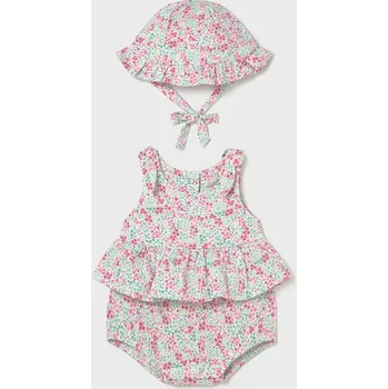 Kojenecký overall Dětský overal a klobouk Mayoral Newborn 1632.2G.Newborn.PPY2 modrá 50X, vel. 80