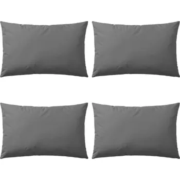 Polštář Venkovní polštáře 4 ks 60x40 cm šedé - 8718475517313