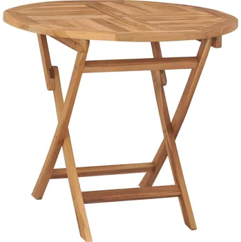 Jídelní stůl Skládací zahradní stůl 85 x 76 cm masivní teakové dřevo - 8718475708193