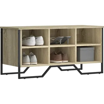 Botník dub sonoma 90 x 38 x 45,5 cm kompozitní dřevo - 8721102812088