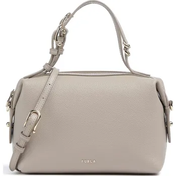 Kabelka Furla Double Mini - Kabelka v světle šedá, kůže, 50546822 | Kabelky pro ženy & muže