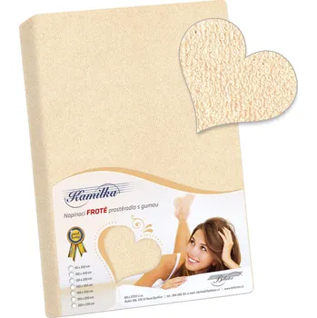 Prostěradlo Prostěradlo froté - citrusová 90x200 cm