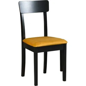 Jídelní židle Drewmix Dřevěná jídelní židle z masivu Hugo 1 – čalouněný sedák