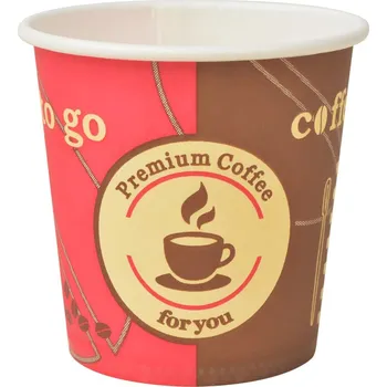 Jednorázové nádobí Jednorázové kelímky na kávu 1000 ks 120 ml - 8718475500513